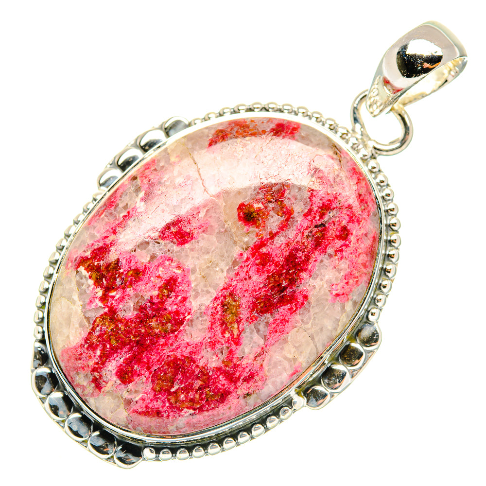 Thulite Pendants handcrafted by Ana Silver Co - PD30414 - Photo 2
