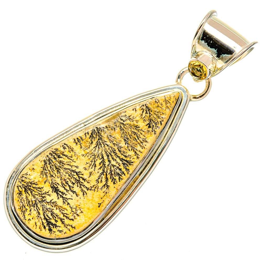 Germany Psilomelane Dendrite Pendants handcrafted by Ana Silver Co - PD30418 - Photo 2