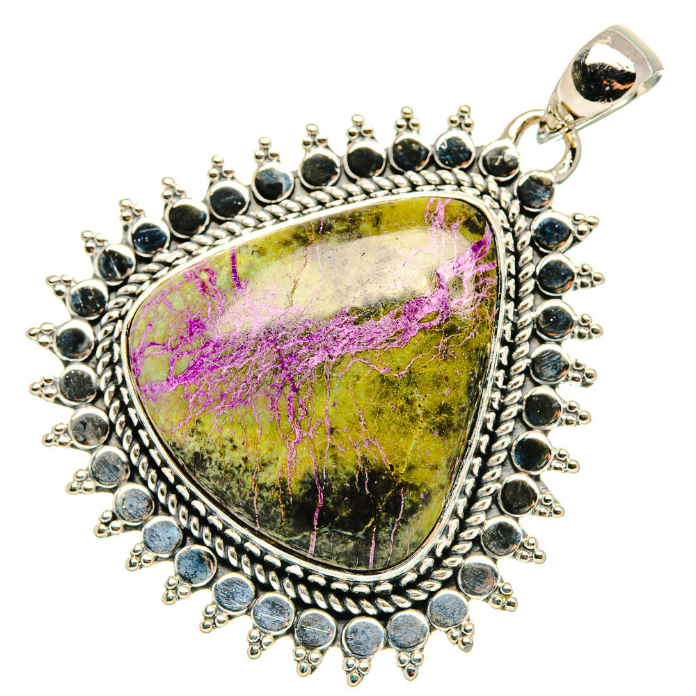 Stichtite Pendants handcrafted by Ana Silver Co - PD30428 - Photo 2