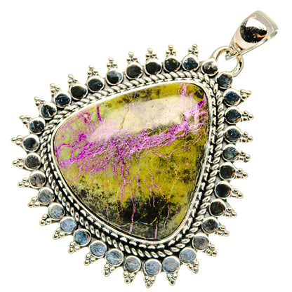 Stichtite Pendants handcrafted by Ana Silver Co - PD30428 - Photo 2