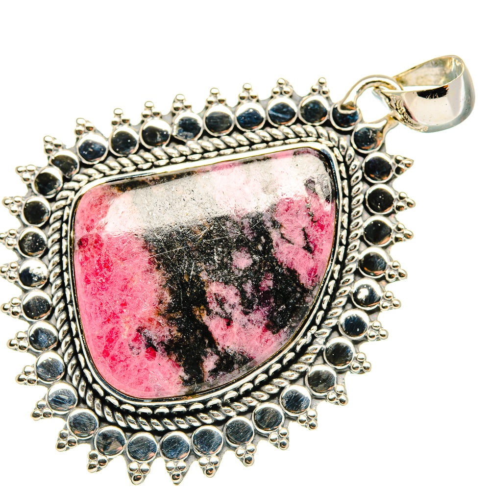 Rhodonite Pendants handcrafted by Ana Silver Co - PD30430 - Photo 2