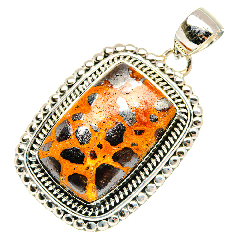 Bauxite Pendants handcrafted by Ana Silver Co - PD30446 - Photo 2