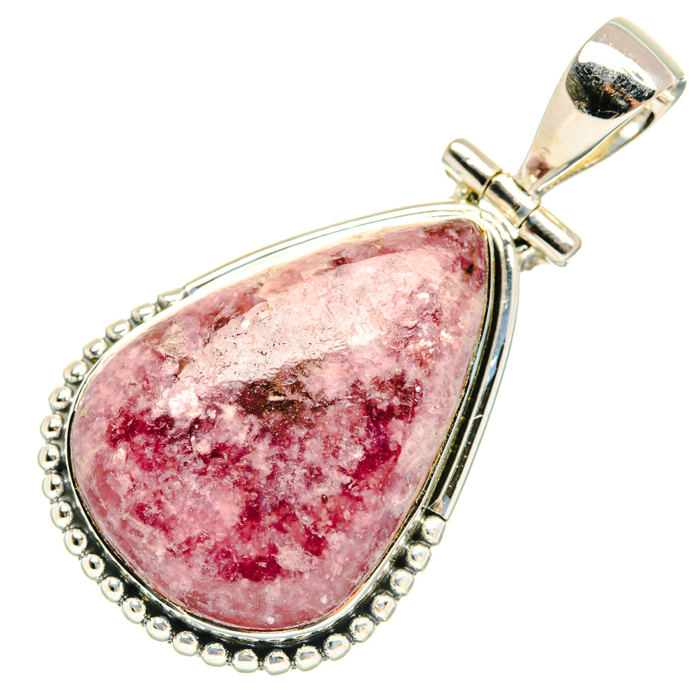 Lepidolite Pendants handcrafted by Ana Silver Co - PD30453 - Photo 2