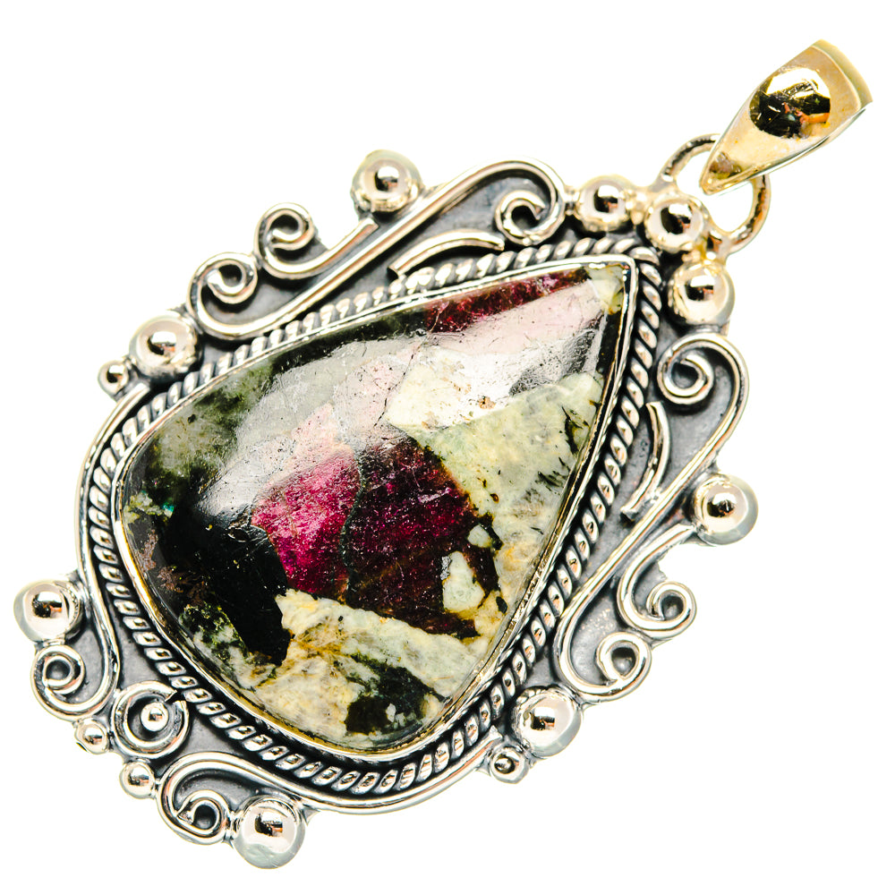 Russian Eudialyte Pendants handcrafted by Ana Silver Co - PD30463 - Photo 2