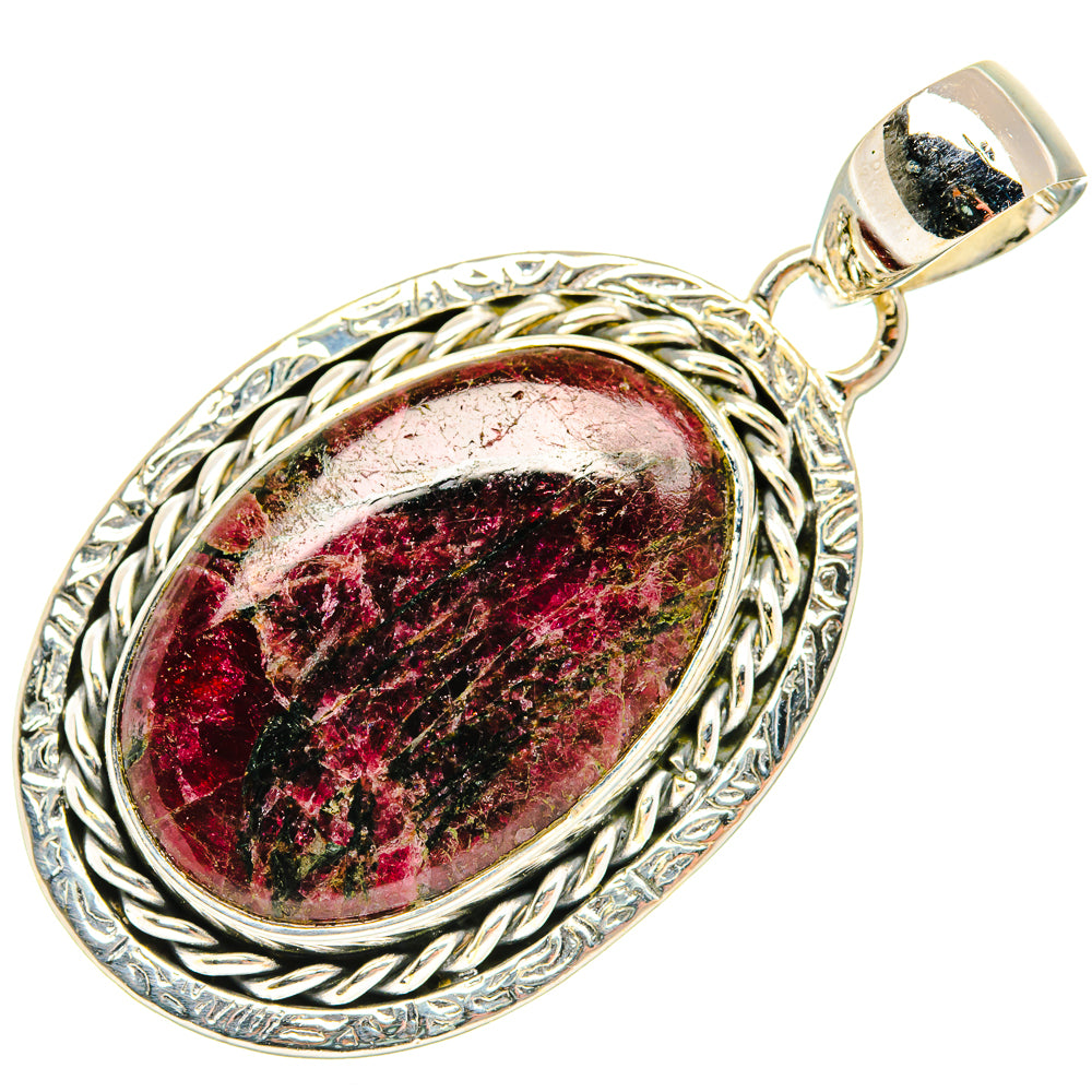 Russian Eudialyte Pendants handcrafted by Ana Silver Co - PD30469 - Photo 2