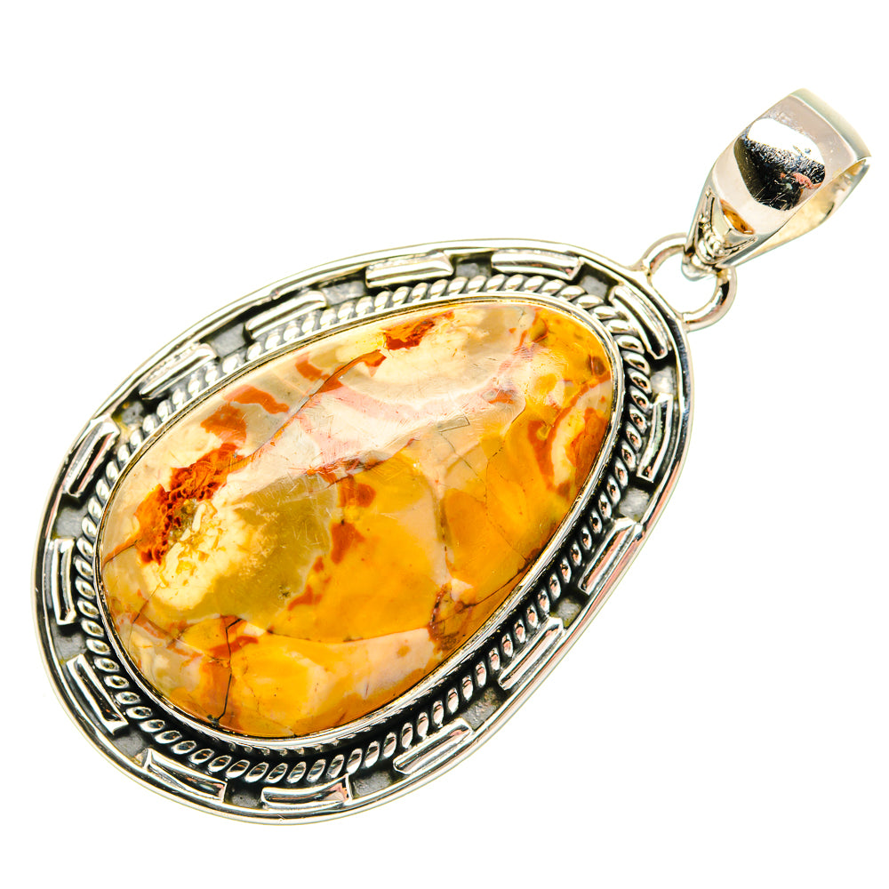 Mookaite Pendants handcrafted by Ana Silver Co - PD30477 - Photo 2