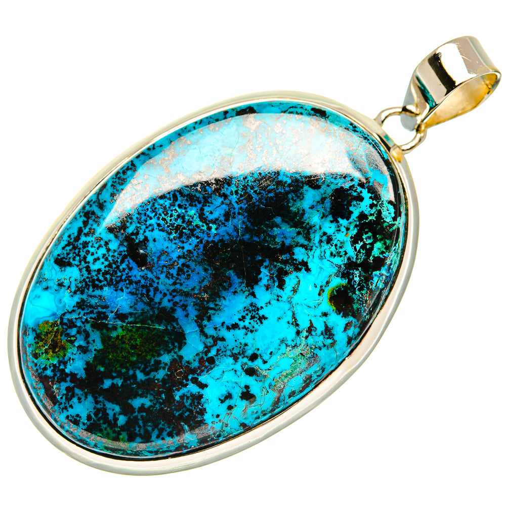Shattuckite Pendants handcrafted by Ana Silver Co - PD30486 - Photo 2