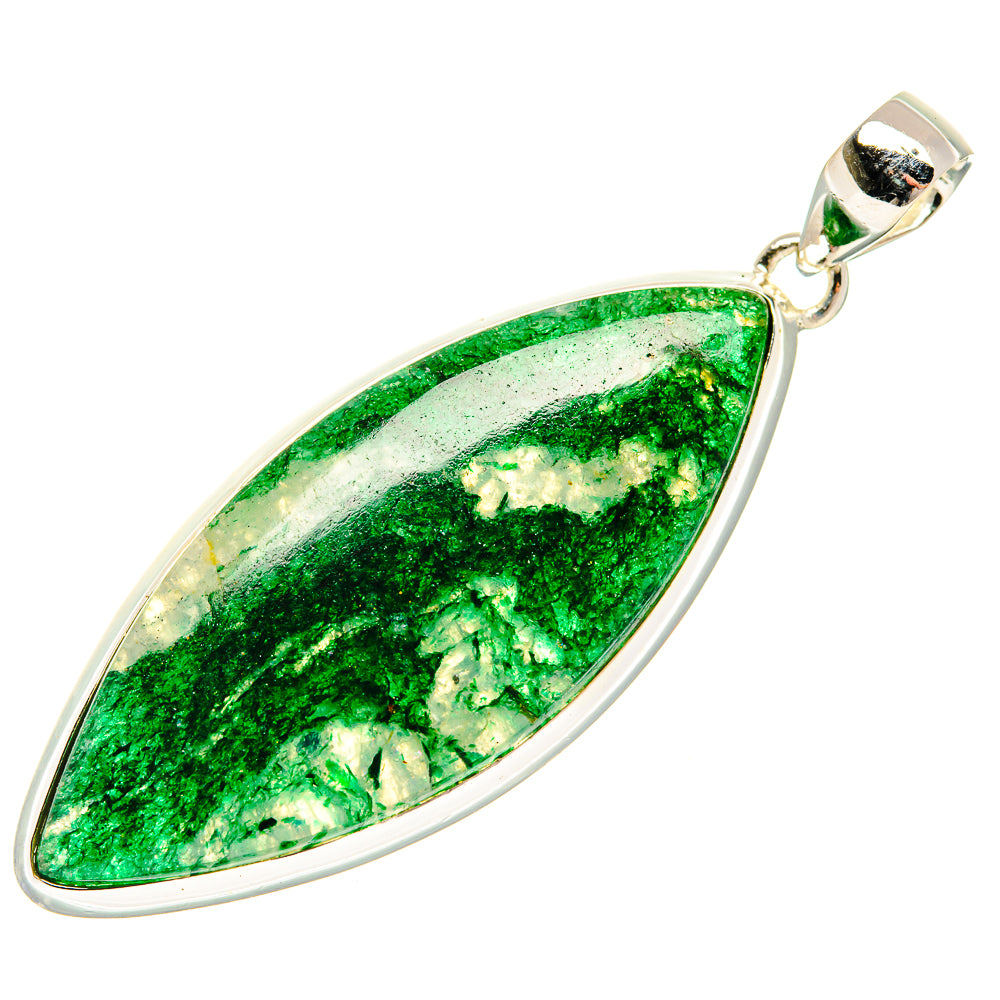 Green Aventurine Pendants handcrafted by Ana Silver Co - PD30493 - Photo 2