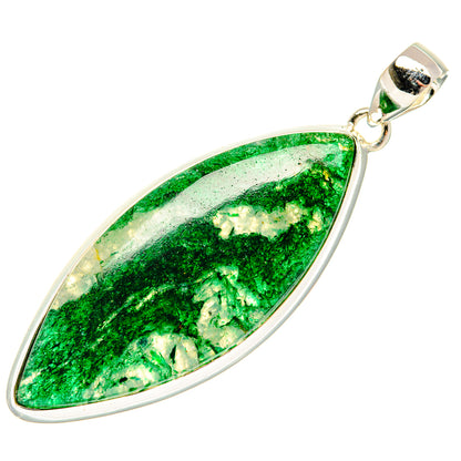 Green Aventurine Pendants handcrafted by Ana Silver Co - PD30493 - Photo 2