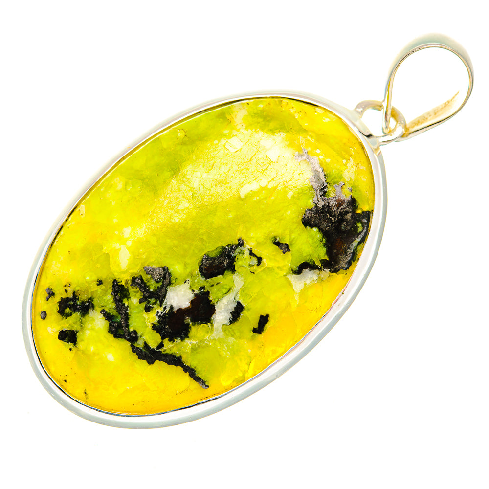 Lizardite Pendants handcrafted by Ana Silver Co - PD30498 - Photo 2