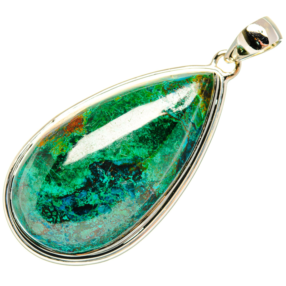 Malachite Pendants handcrafted by Ana Silver Co - PD30499 - Photo 2