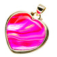 Pink Botswana Agate Pendants handcrafted by Ana Silver Co - PD3050