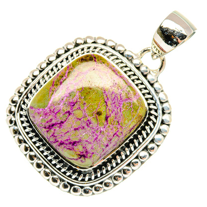 Stichtite Pendants handcrafted by Ana Silver Co - PD30505 - Photo 2