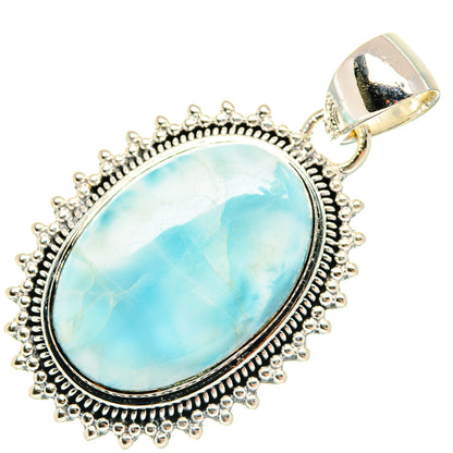 Larimar Pendants handcrafted by Ana Silver Co - PD30507 - Photo 2