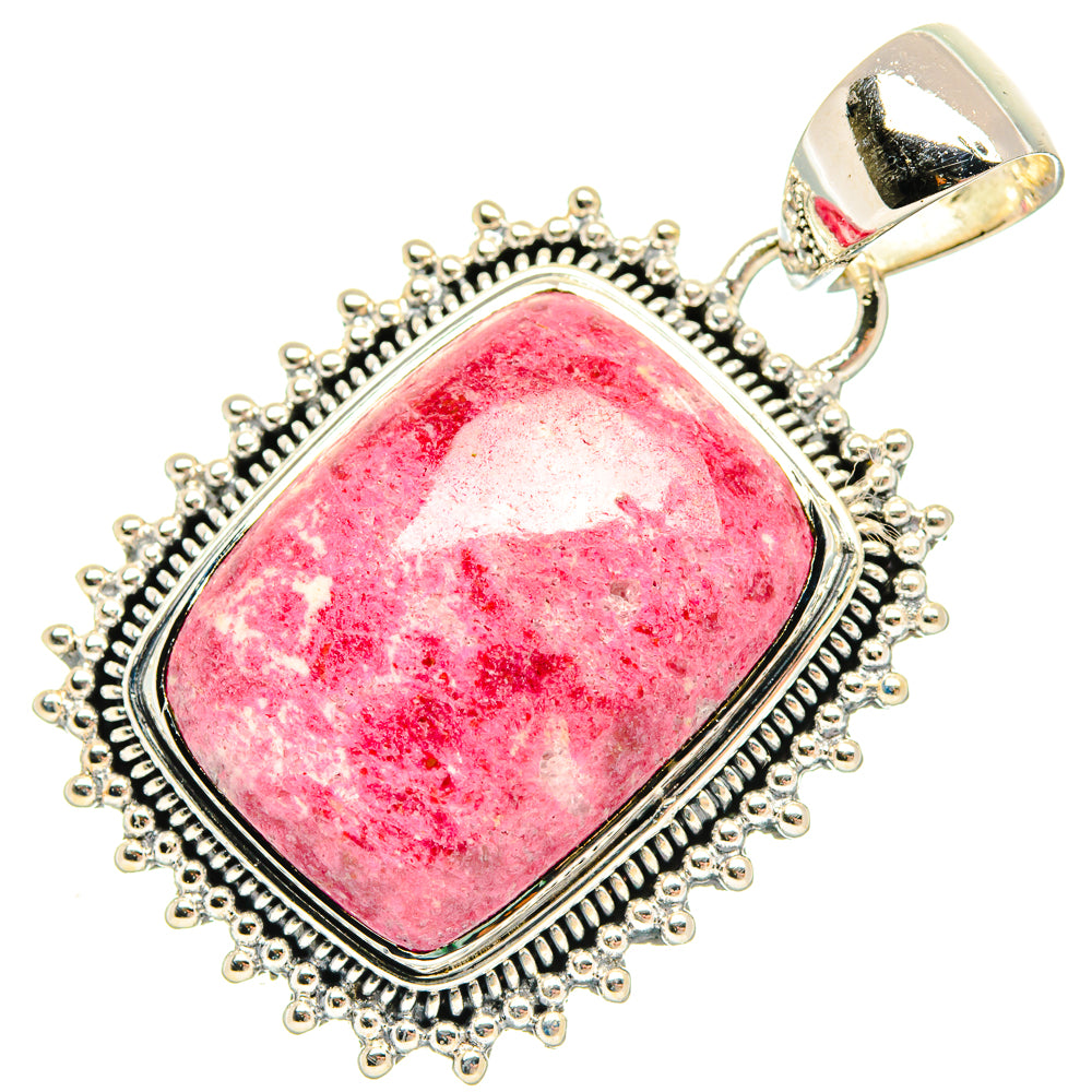 Thulite Pendants handcrafted by Ana Silver Co - PD30510 - Photo 2