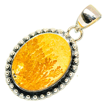 Germany Psilomelane Dendrite Pendants handcrafted by Ana Silver Co - PD30514 - Photo 2