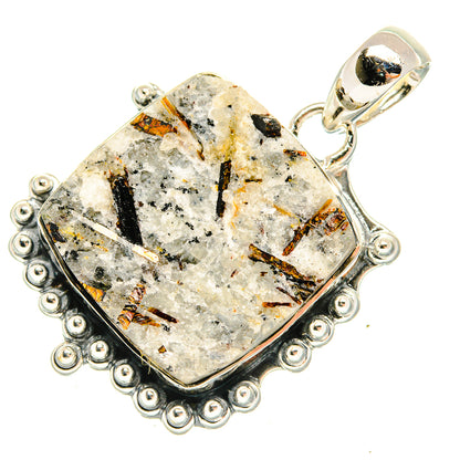 Astrophyllite Pendants handcrafted by Ana Silver Co - PD30520 - Photo 2