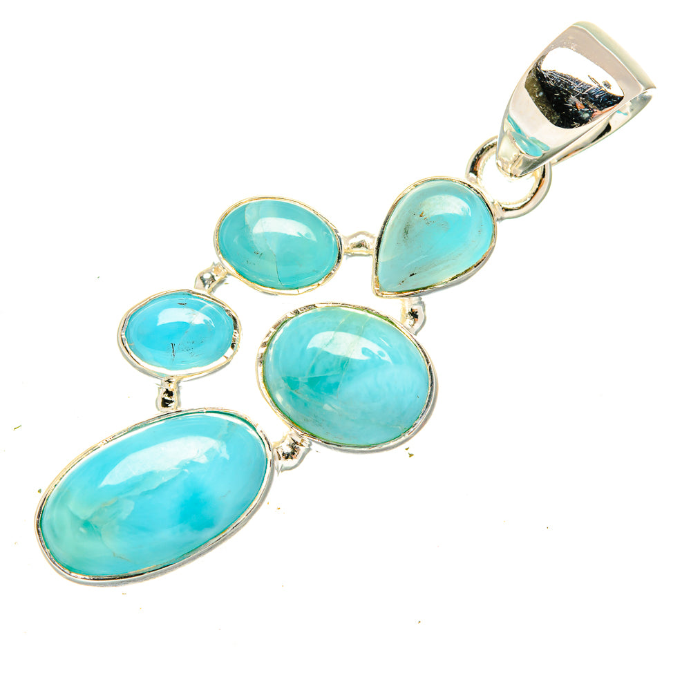 Larimar Pendants handcrafted by Ana Silver Co - PD30525 - Photo 2