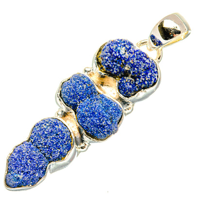 Lapis Lazuli Pendants handcrafted by Ana Silver Co - PD30527 - Photo 2