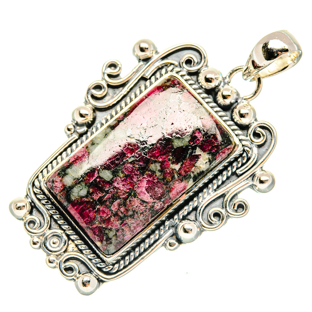 Russian Eudialyte Pendants handcrafted by Ana Silver Co - PD30530 - Photo 2