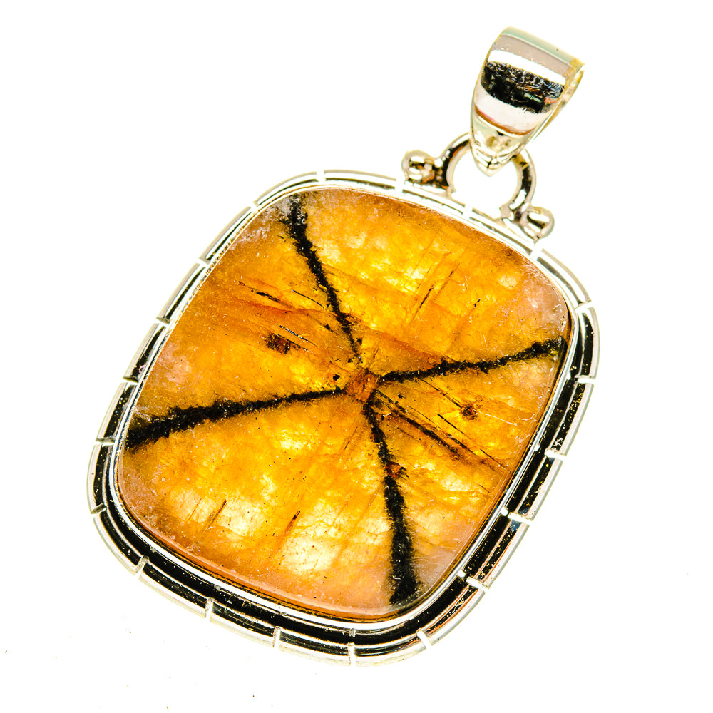 Chiastolite Pendants handcrafted by Ana Silver Co - PD3054