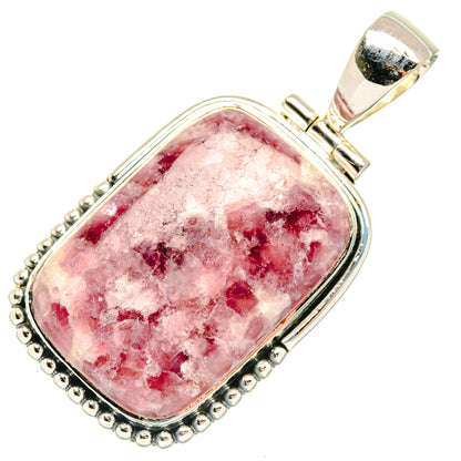 Lepidolite Pendants handcrafted by Ana Silver Co - PD30550 - Photo 2