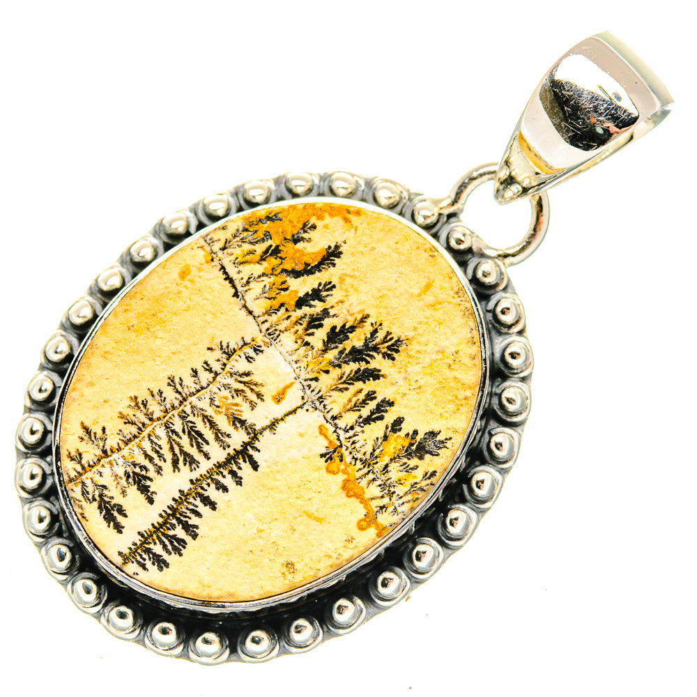 Germany Psilomelane Dendrite Pendants handcrafted by Ana Silver Co - PD30567 - Photo 2