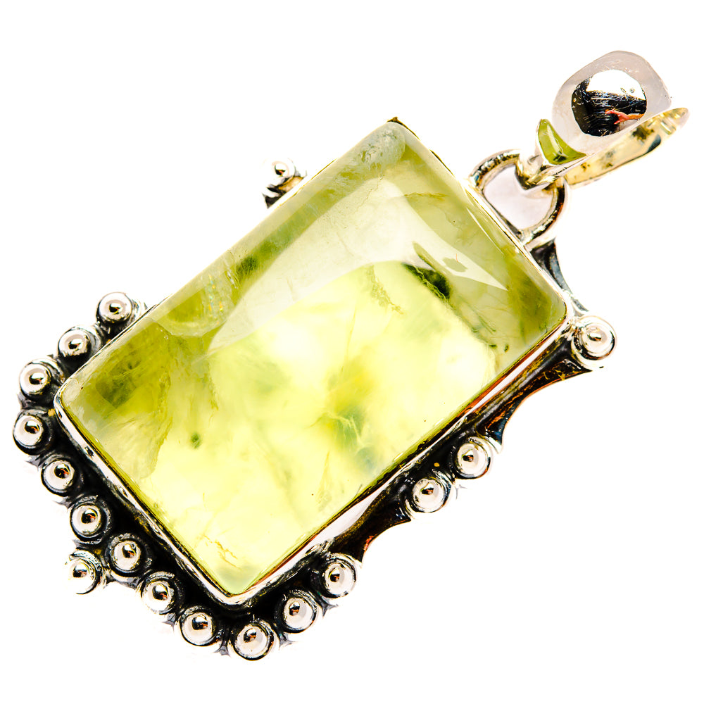 Prehnite Pendants handcrafted by Ana Silver Co - PD30578 - Photo 2