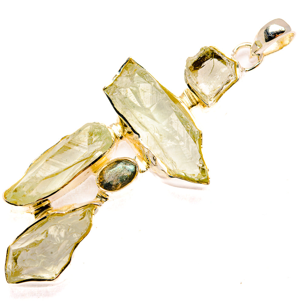 Green Amethyst Pendants handcrafted by Ana Silver Co - PD30597 - Photo 2