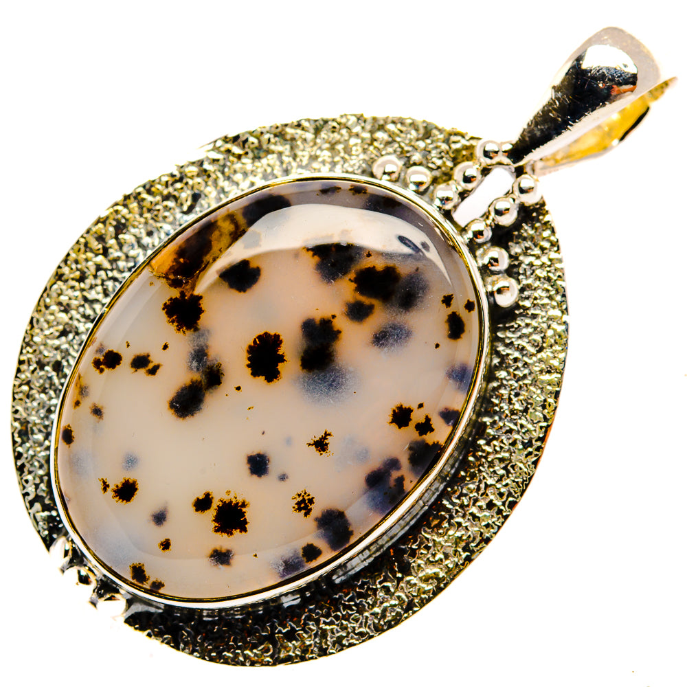 Dendritic Opal Pendants handcrafted by Ana Silver Co - PD30599 - Photo 2