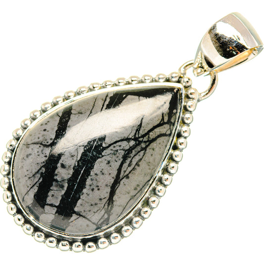 Picasso Jasper Pendants handcrafted by Ana Silver Co - PD30605 - Photo 2