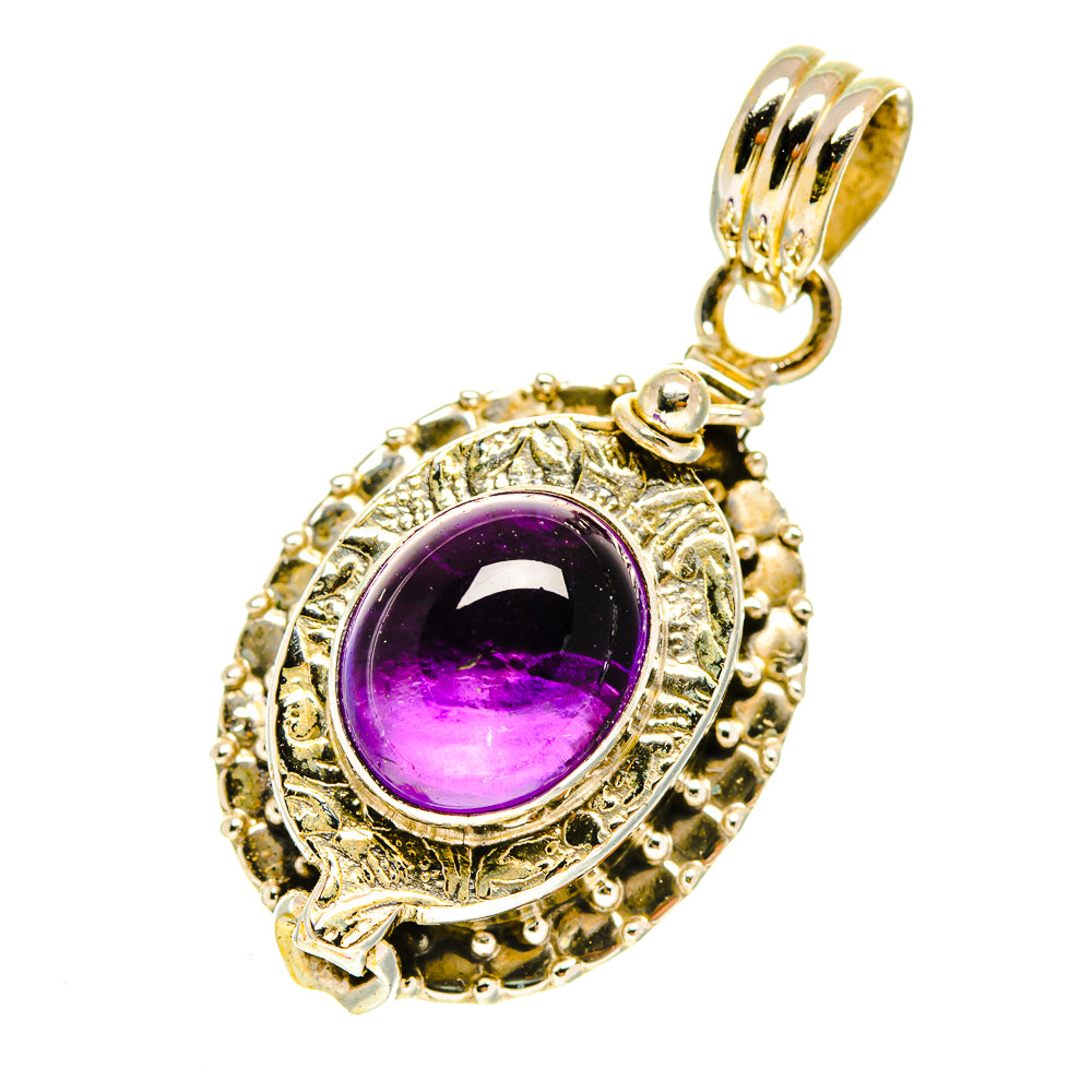 Amethyst Pendants handcrafted by Ana Silver Co - PD3061