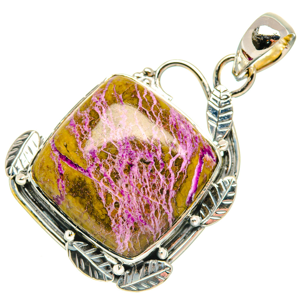 Stichtite Pendants handcrafted by Ana Silver Co - PD30630 - Photo 2
