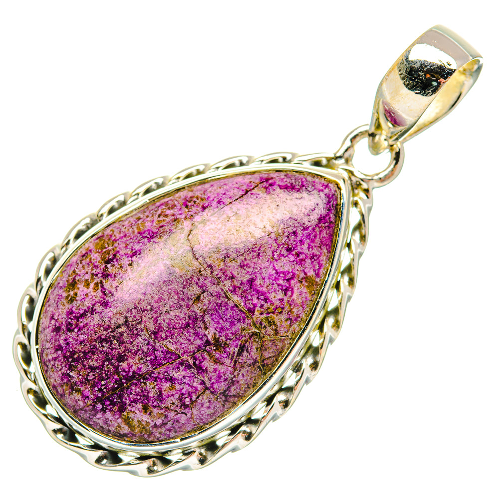 Stichtite Pendants handcrafted by Ana Silver Co - PD30637 - Photo 2