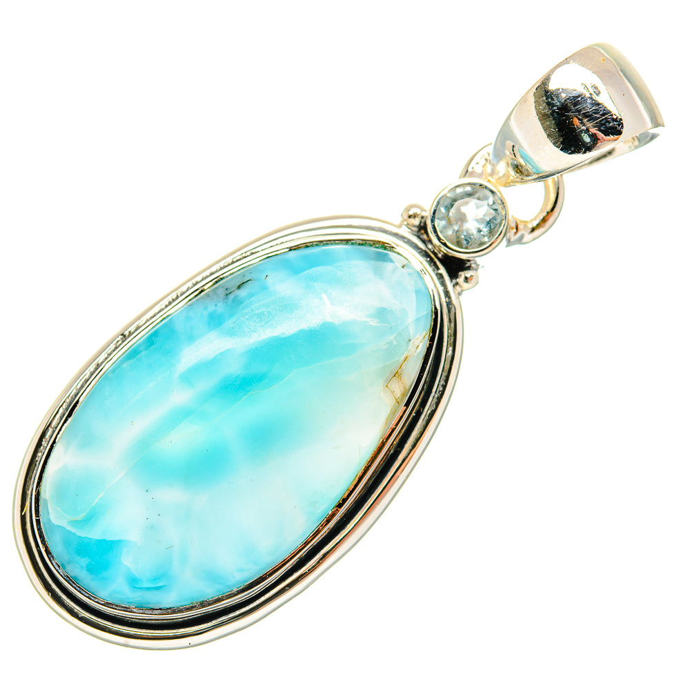 Larimar Pendants handcrafted by Ana Silver Co - PD30642 - Photo 2