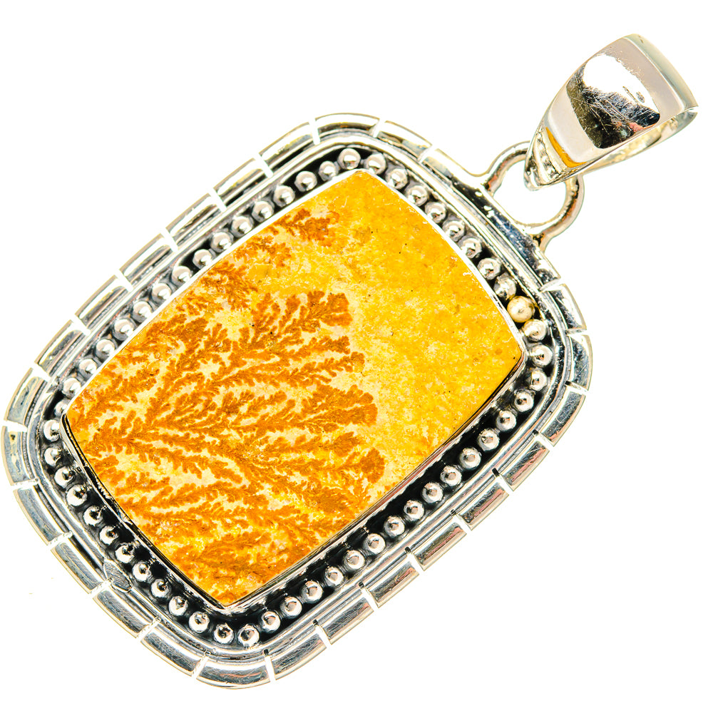 Germany Psilomelane Dendrite Pendants handcrafted by Ana Silver Co - PD30652 - Photo 2