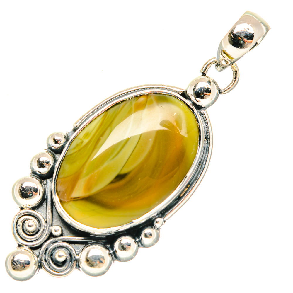Imperial Jasper Pendants handcrafted by Ana Silver Co - PD30668 - Photo 2