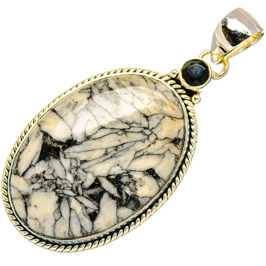 Pinolith Jasper Pendants handcrafted by Ana Silver Co - PD30673 - Photo 2