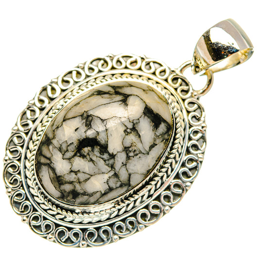 Pinolith Jasper Pendants handcrafted by Ana Silver Co - PD30674 - Photo 2