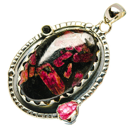 Russian Eudialyte Pendants handcrafted by Ana Silver Co - PD30677 - Photo 2