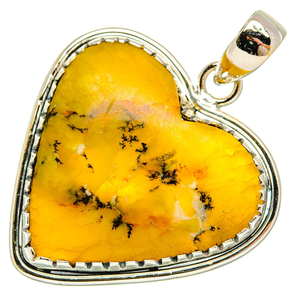Lemon Jasper Pendants handcrafted by Ana Silver Co - PD30682 - Photo 2