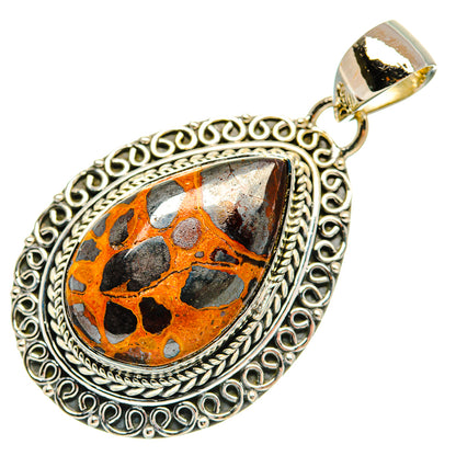 Bauxite Pendants handcrafted by Ana Silver Co - PD30686 - Photo 2