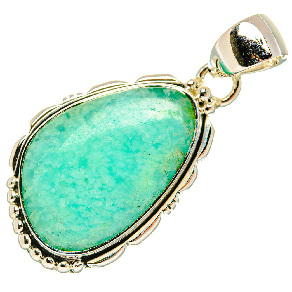 Amazonite Pendants handcrafted by Ana Silver Co - PD30699 - Photo 2