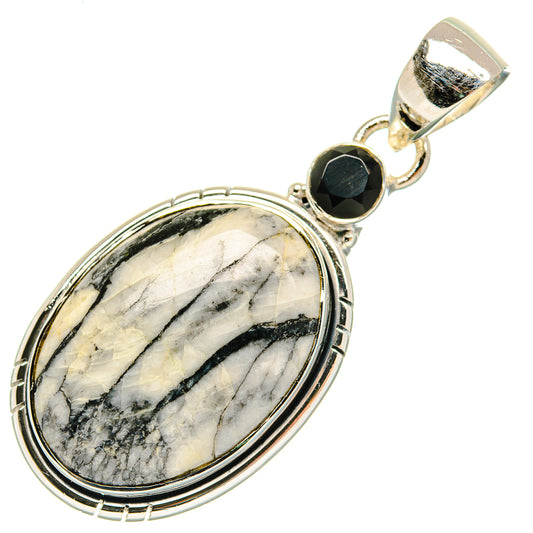 Pinolith Jasper Pendants handcrafted by Ana Silver Co - PD30700 - Photo 2