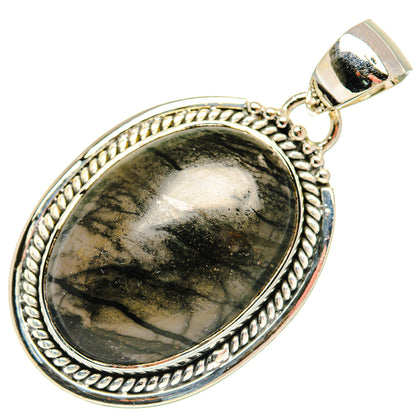 Picasso Jasper Pendants handcrafted by Ana Silver Co - PD30707 - Photo 2