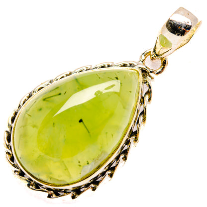 Prehnite Pendants handcrafted by Ana Silver Co - PD30717 - Photo 2