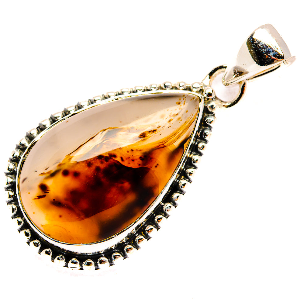 Montana Agate Pendants handcrafted by Ana Silver Co - PD30718 - Photo 2