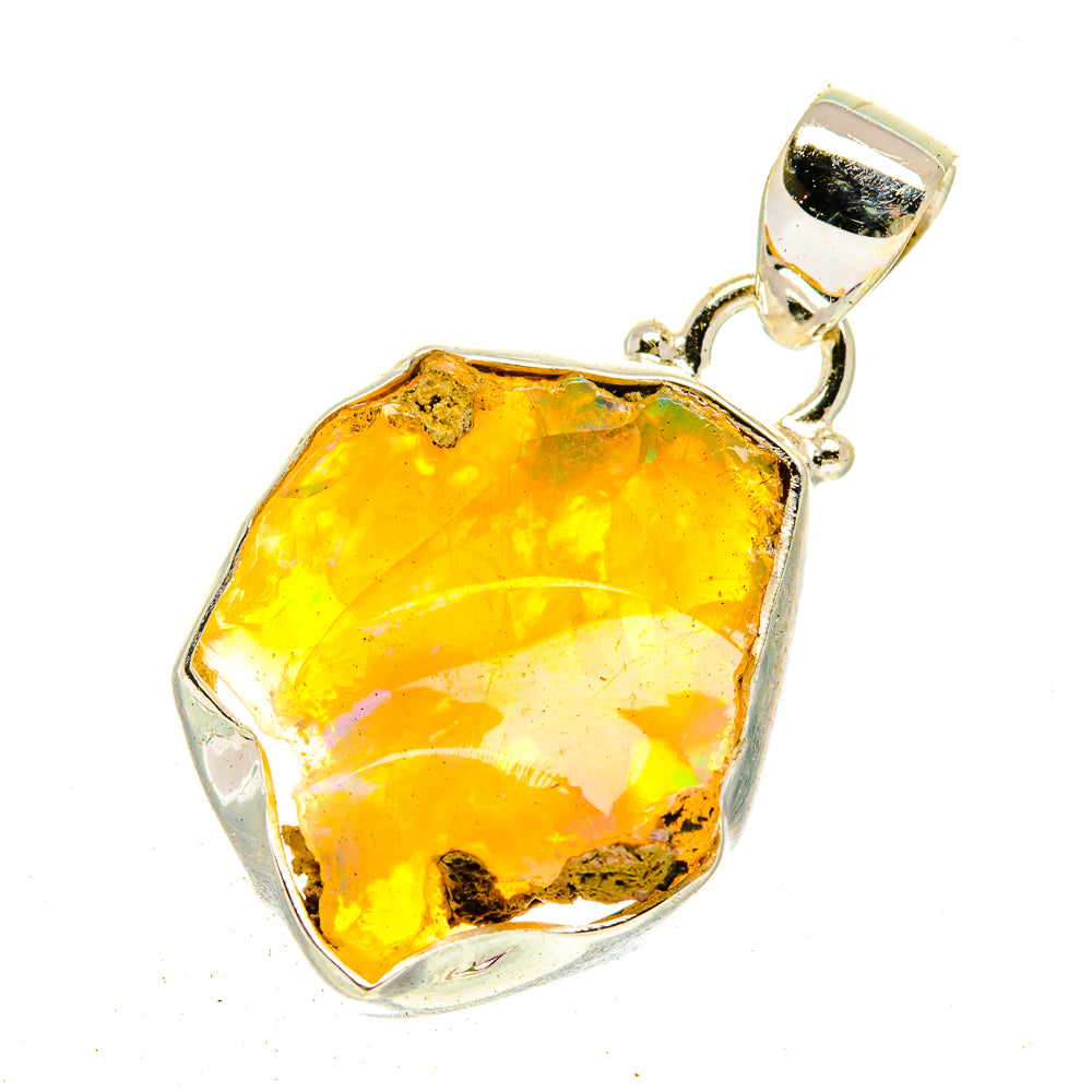 Ethiopian Opal Pendants handcrafted by Ana Silver Co - PD3073