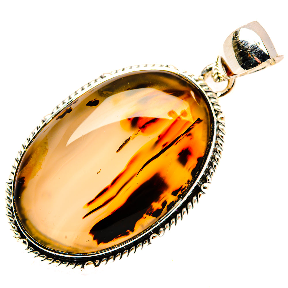 Montana Agate Pendants handcrafted by Ana Silver Co - PD30733 - Photo 2