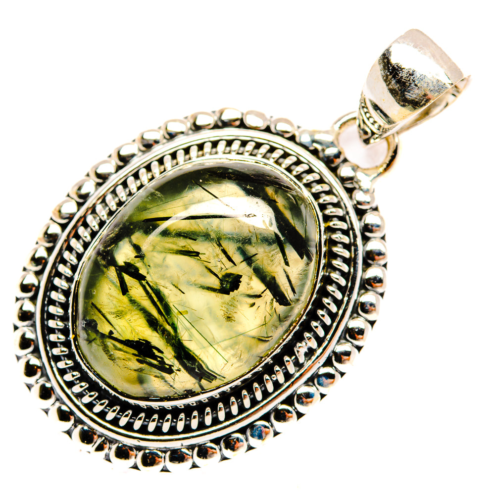 Prehnite Pendants handcrafted by Ana Silver Co - PD30734 - Photo 2
